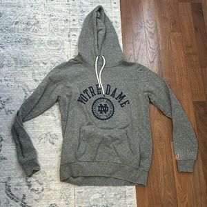 Notre dame grey hoodie